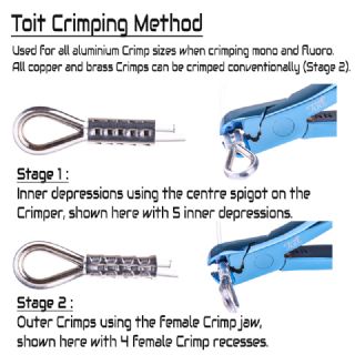 Toit Fishing Crimpers Tool - 